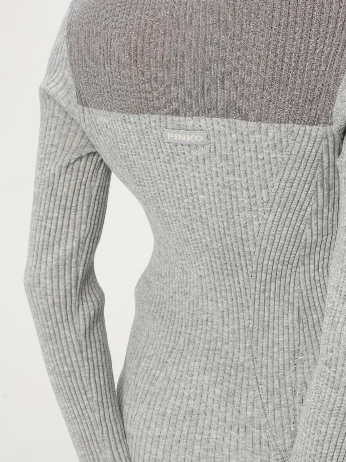PINKO: Sweater woman - Grey | Pinko sweater 104632A2E7