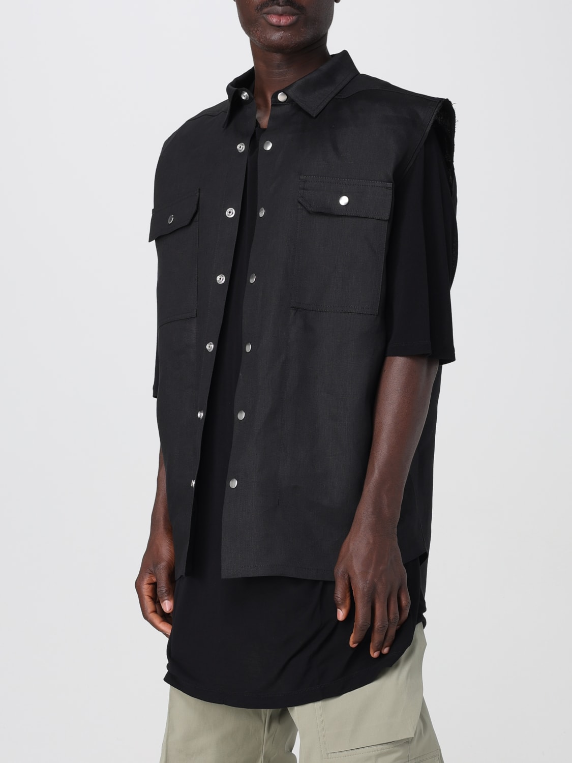 RICK OWENS：セーター メンズ - ブラック | GIGLIO.COM
