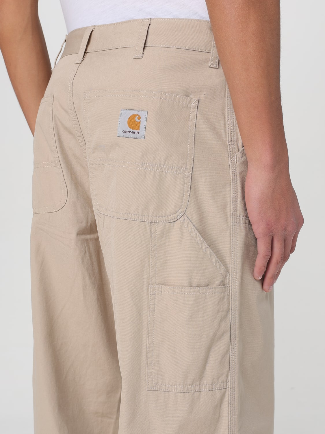 CARHARTT WIP PANTS: Pants men Carhartt Wip, Beige - Img 4