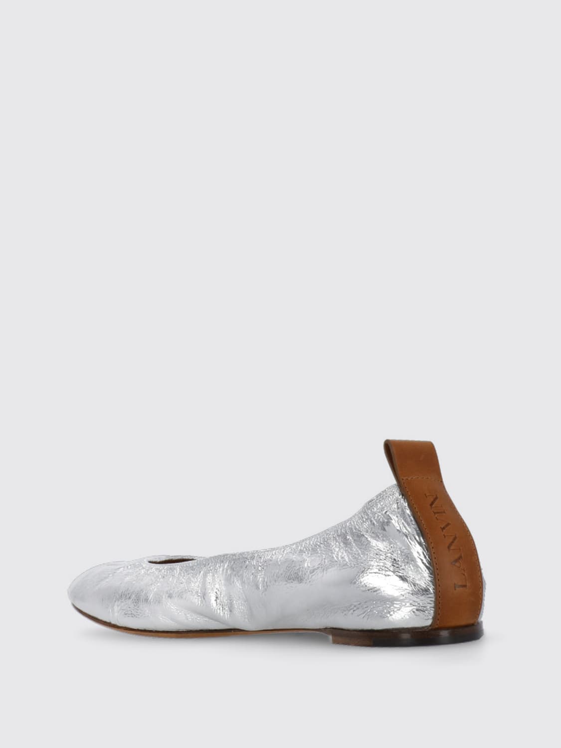 LANVIN: Shoes woman - Silver | Lanvin ballet flats