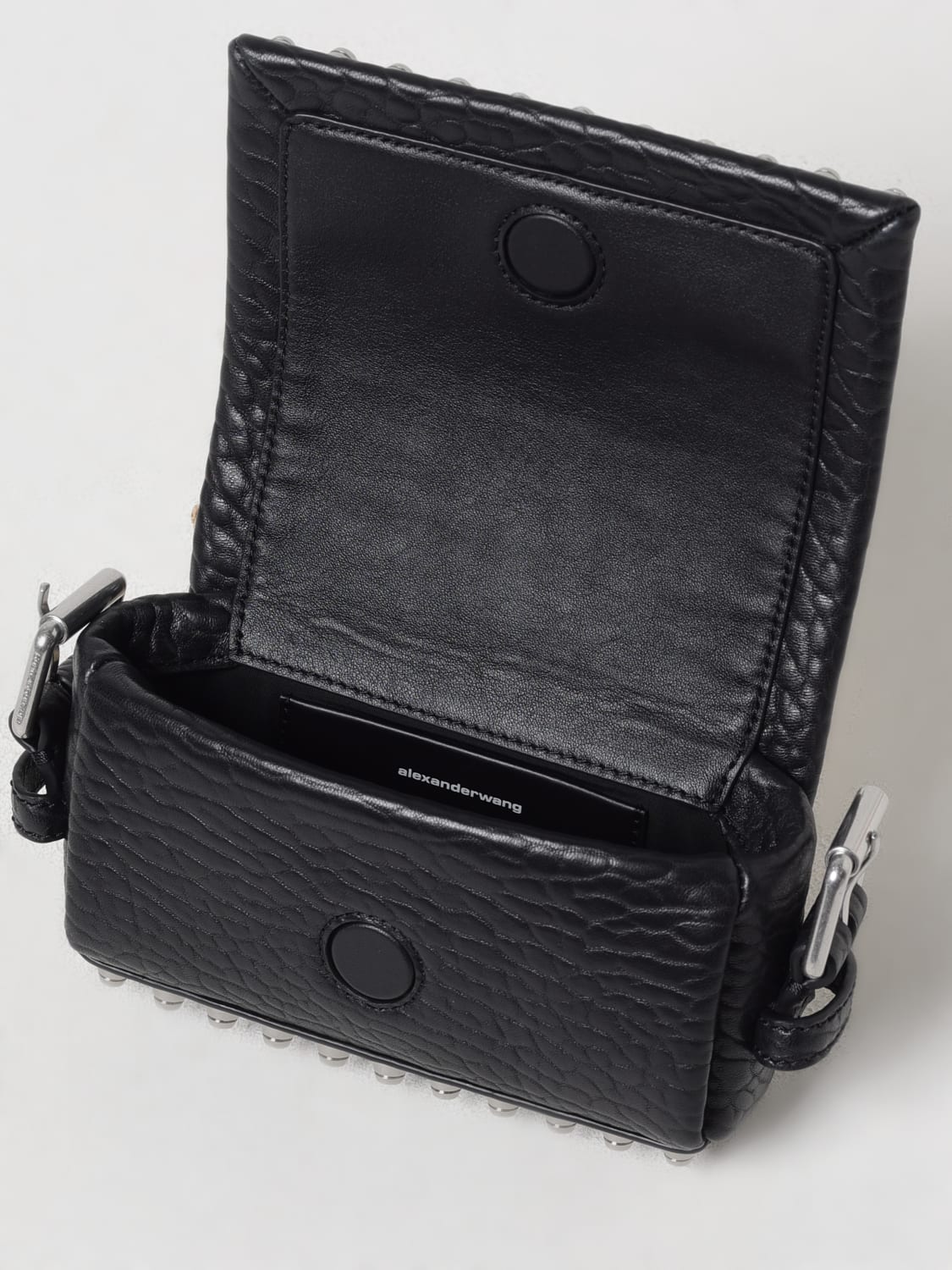 ショルダーバッグ・ポシェット ALEXANDER WANG Woman Crossbody bags Black 20225X80L 001 Ricco Mini Crossbody Bag in BLACK | alexanderwang®