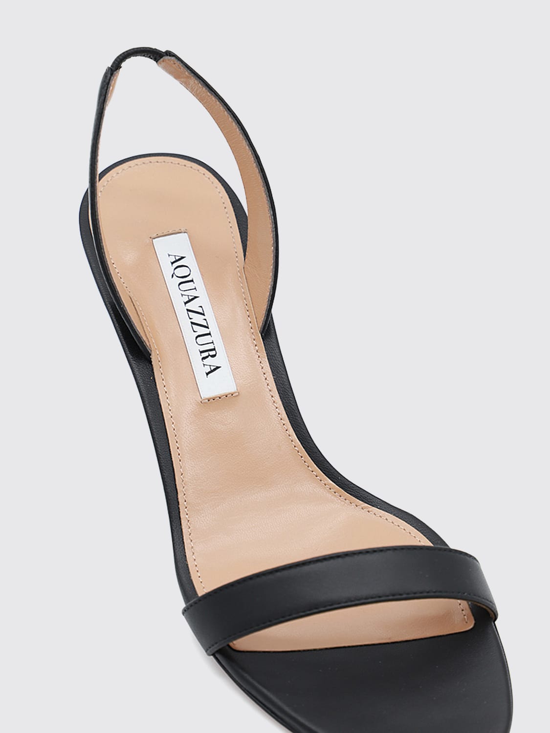 AQUAZZURA: Heeled sandals woman - Black | Aquazzura heeled