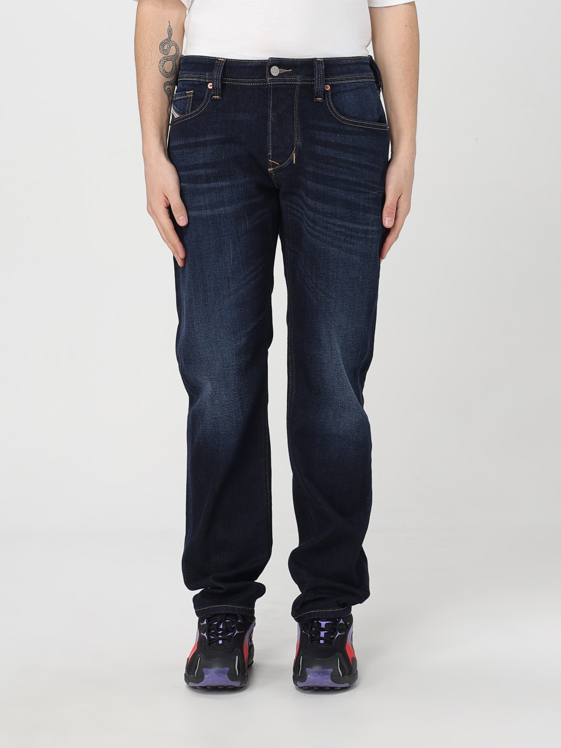 DIESEL JEANS: Jeans men Diesel, Blue - Img 1