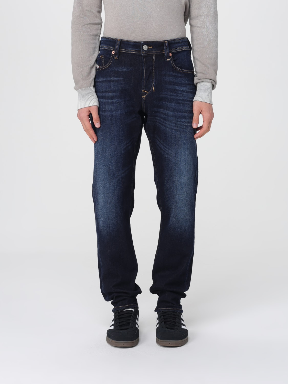 DIESEL JEANS: Jeans men Diesel, Navy - Img 1
