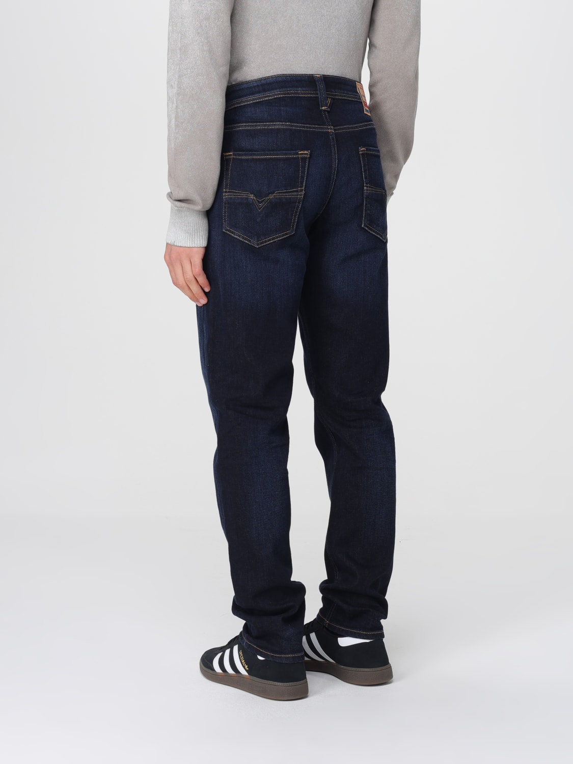 DIESEL JEANS: Jeans men Diesel, Navy - Img 2