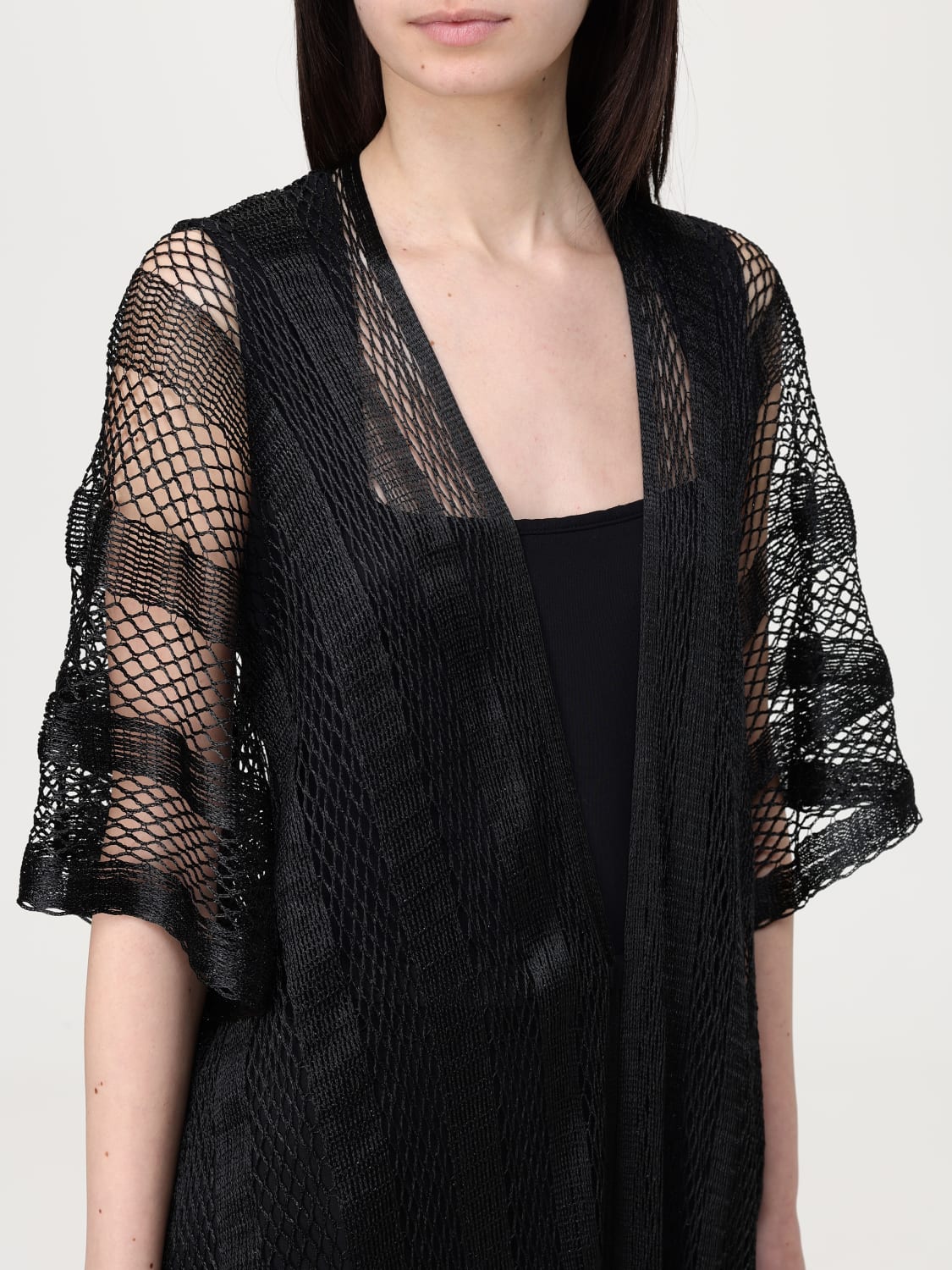 LIU JO JACKET: Neck scarf woman Liu Jo, Black - Img 4