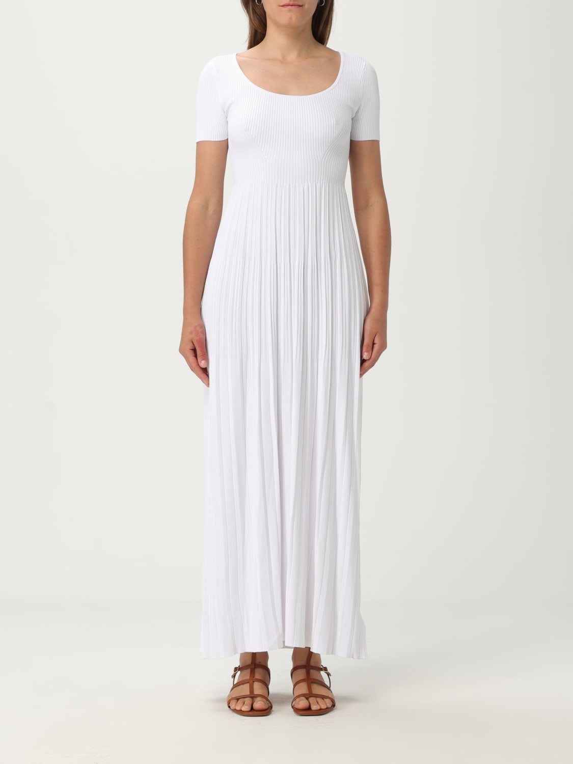 ワンピース Michael Kors Woman Dress White MS582WGGTA 100 MICHAEL KORS: Dress woman - White | Michael Kors dress