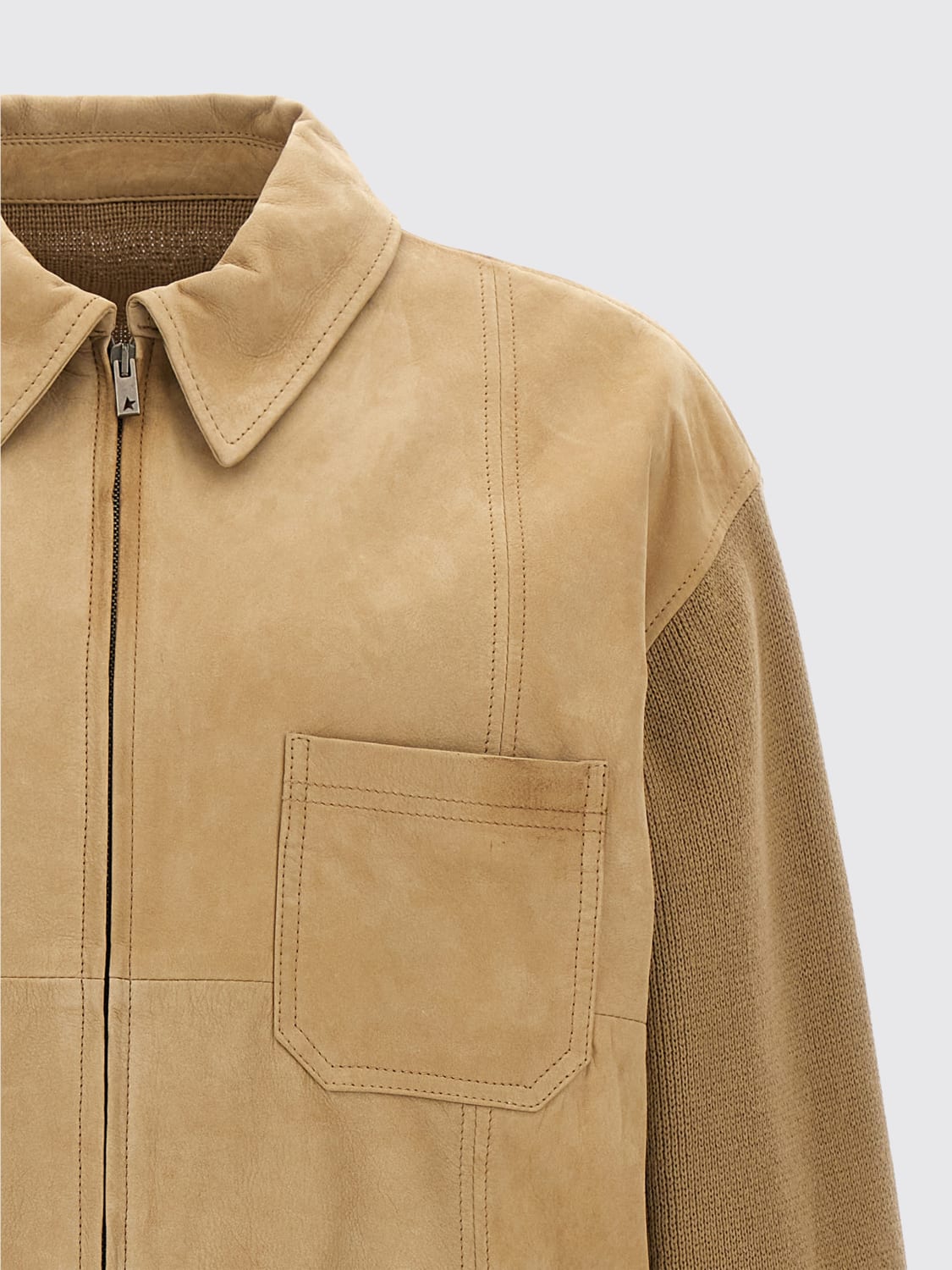 GOLDEN GOOSE JACKET: Coat men Golden Goose, Beige - Img 3