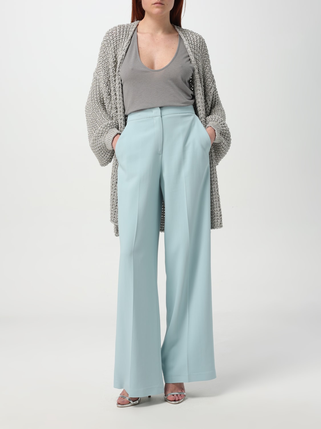 LOU LOU STUDIO TOP: Pullover damen Lou Lou Studio, Grau - Img 2