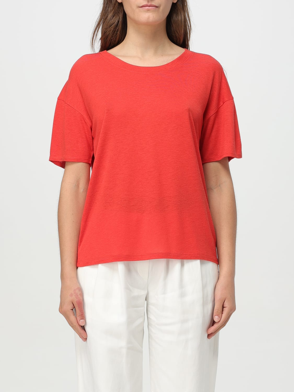LOU LOU STUDIO CAMISETA: Camiseta mujer Lou Lou Studio, Rojo - Img 1