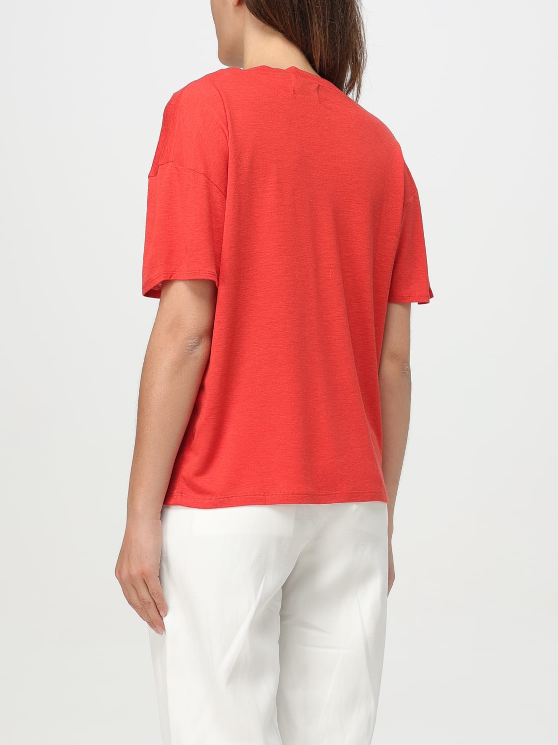 LOU LOU STUDIO CAMISETA: Camiseta mujer Lou Lou Studio, Rojo - Img 2