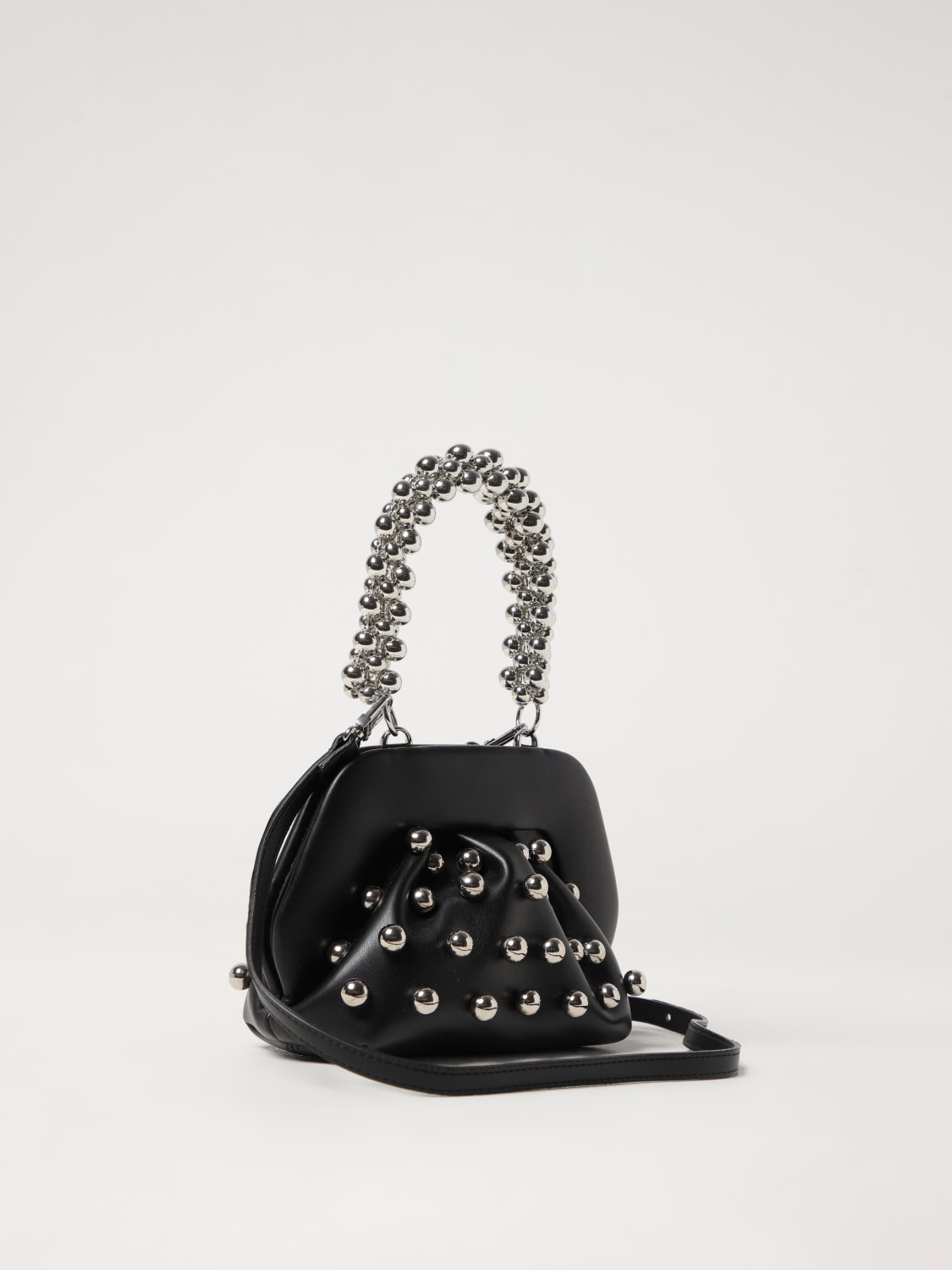 THEMOIRÈ CLUTCH: Borsa Gea Themoiré, Nero - Img 2