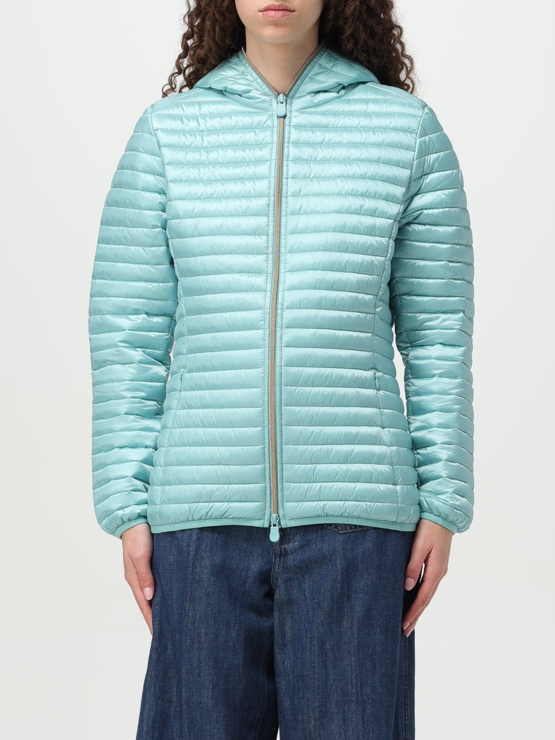 ジャケット SAVE THE DUCK Woman Jacket Blue 1 D38370WIRIS20 10039 SAVE THE DUCK: women's jacket - Blue | Save The Duck jacket