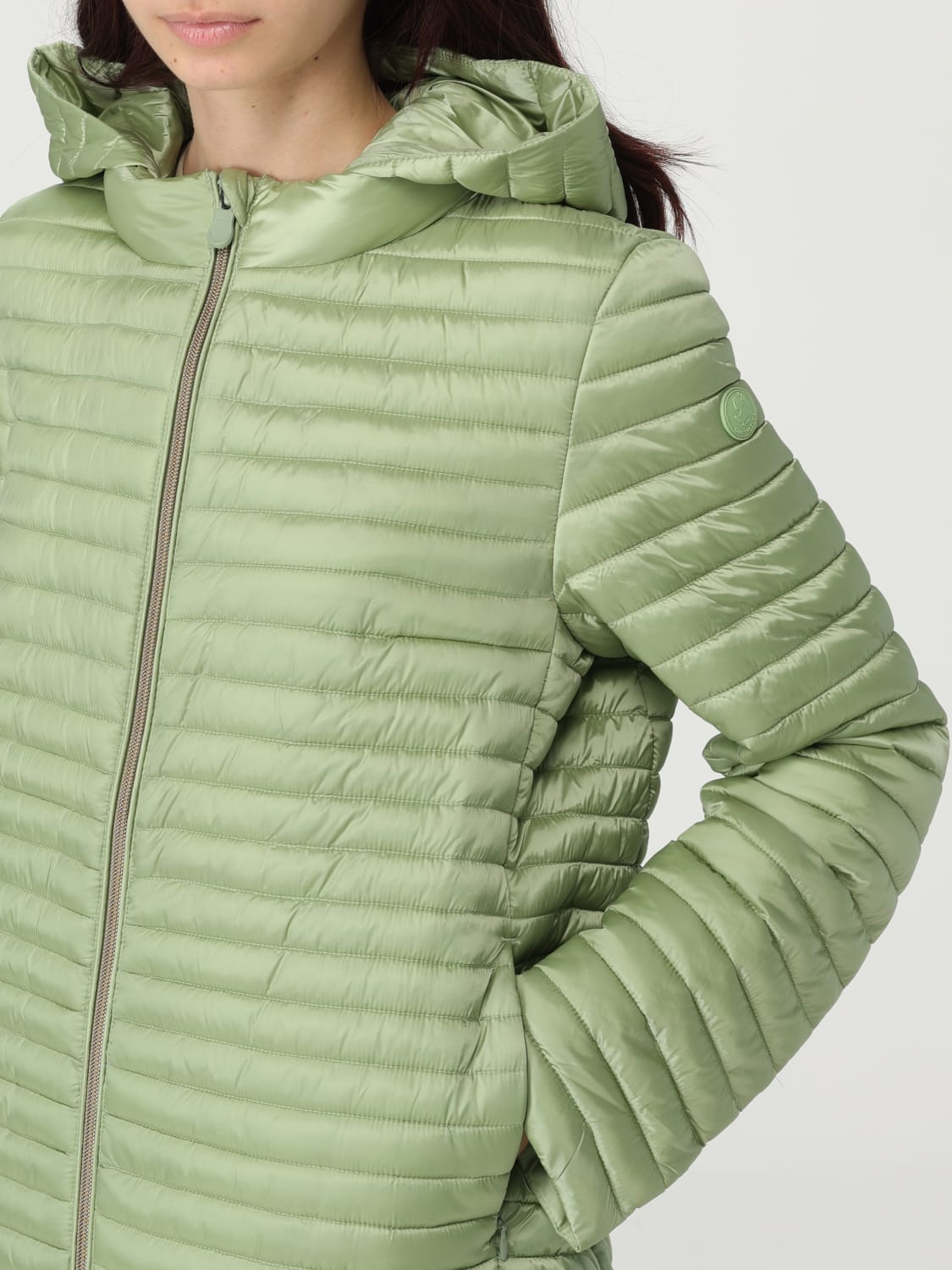 ジャケット SAVE THE DUCK Woman Jacket Green D41059WIRIS20 50041 SAVE THE DUCK: women's jacket - Green | Save The Duck jacket