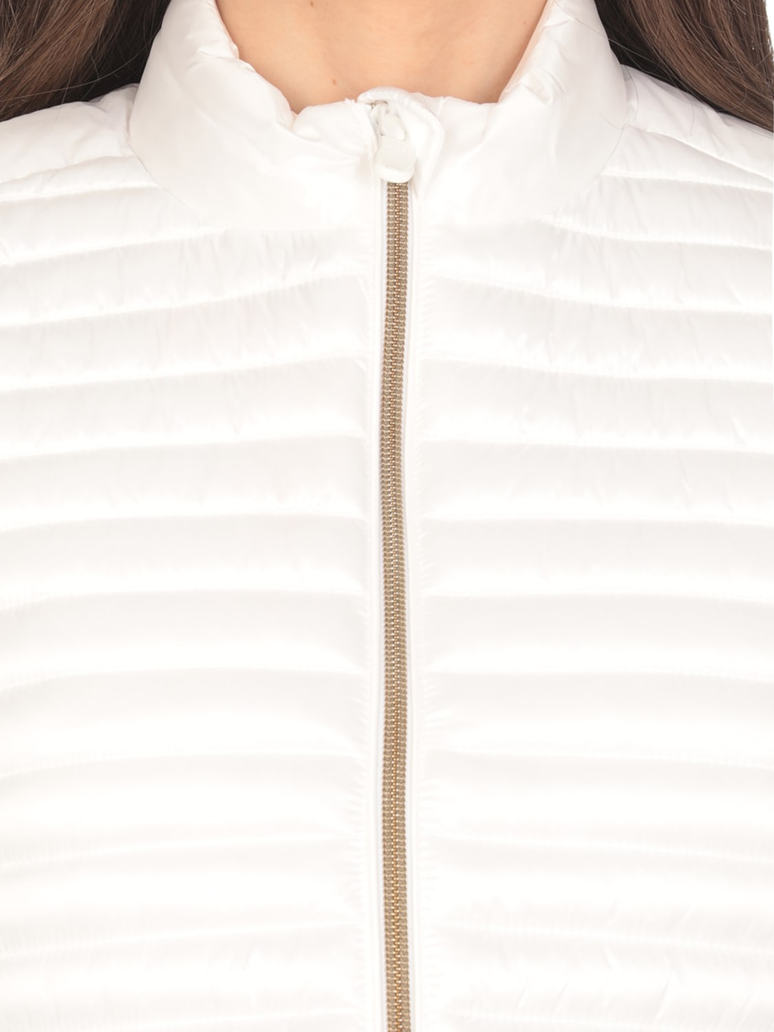 アウターその他 SAVE THE DUCK Woman Waistcoat White D85310WIRIS20 00000 SAVE THE DUCK: Waistcoat woman - White | Save The Duck