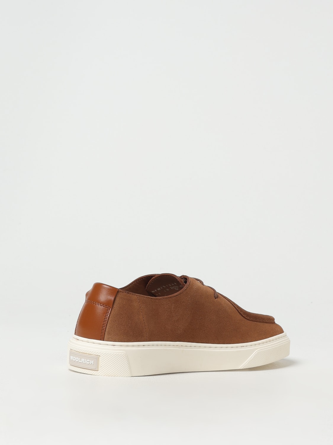 WOOLRICH SNEAKERS: Sneakers Woolrich in camoscio , Marrone - Img 3