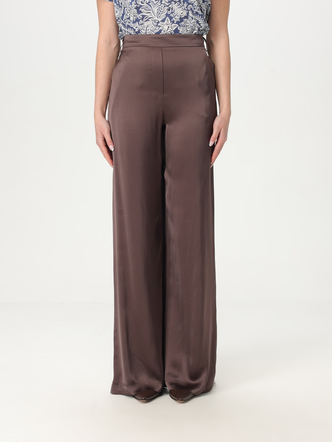 パンツ MALIPARMI Woman Pants Black JH011450631 20000 Maliparmi Pants for Women | Online Sale up to 76% off | Lyst