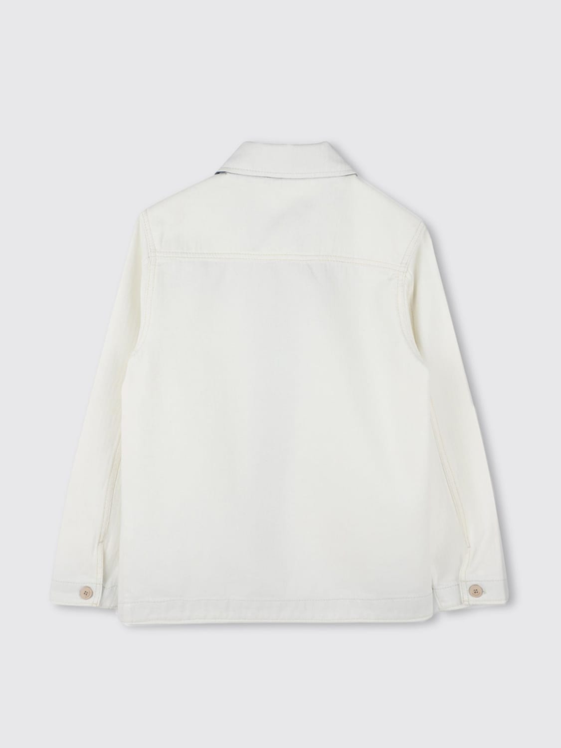 GIVENCHY SHIRT: Givenchy denim shirt, Brown - Img 2