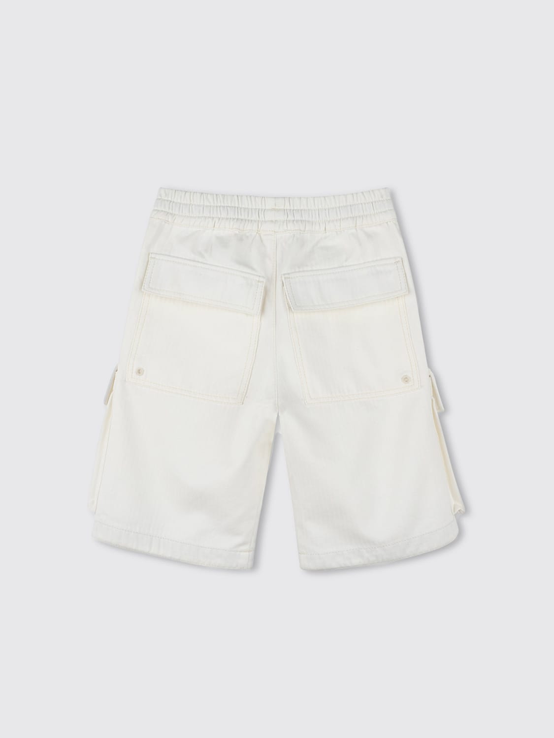 GIVENCHY SHORTS: Givenchy boys' Bermuda shorts, Brown - Img 2