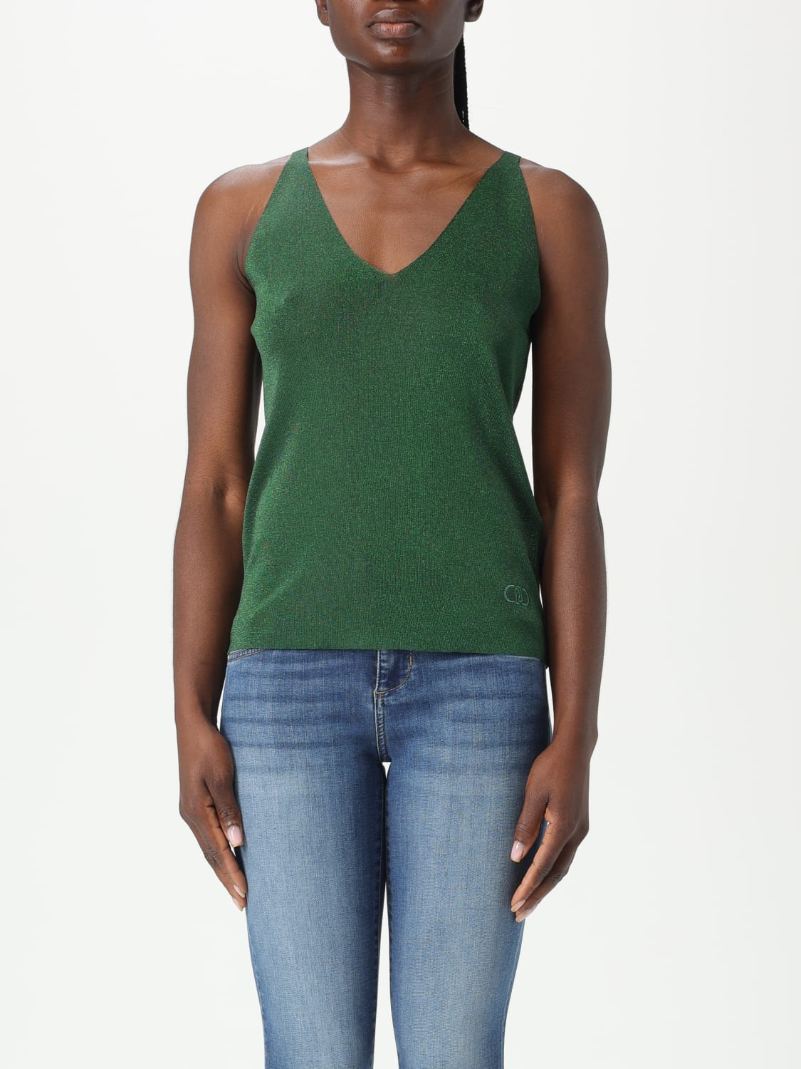 LIU JO TOP: Sweater woman Liu Jo, Green - Img 1