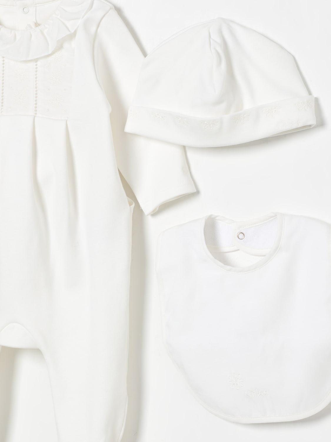 CHLOÉ JUMPSUIT: Tracksuits kids ChloÉ, White - Img 3