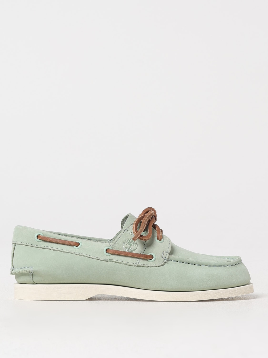 TIMBERLAND LOAFER: Loafers woman Timberland, Green - Img 1