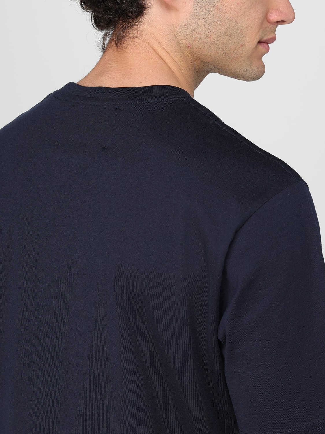 Tシャツ・カットソー STUDIO NICHOLSON Men T Shirts SNM911BRICDARNA Blue STUDIO NICHOLSON: T-shirt men - Blue | Studio Nicholson t