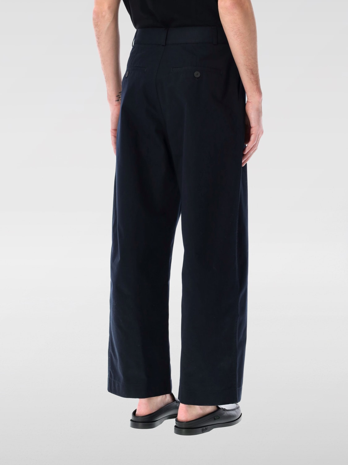 STUDIO NICHOLSON PANTS: Pants men Studio Nicholson, Navy - Img 2