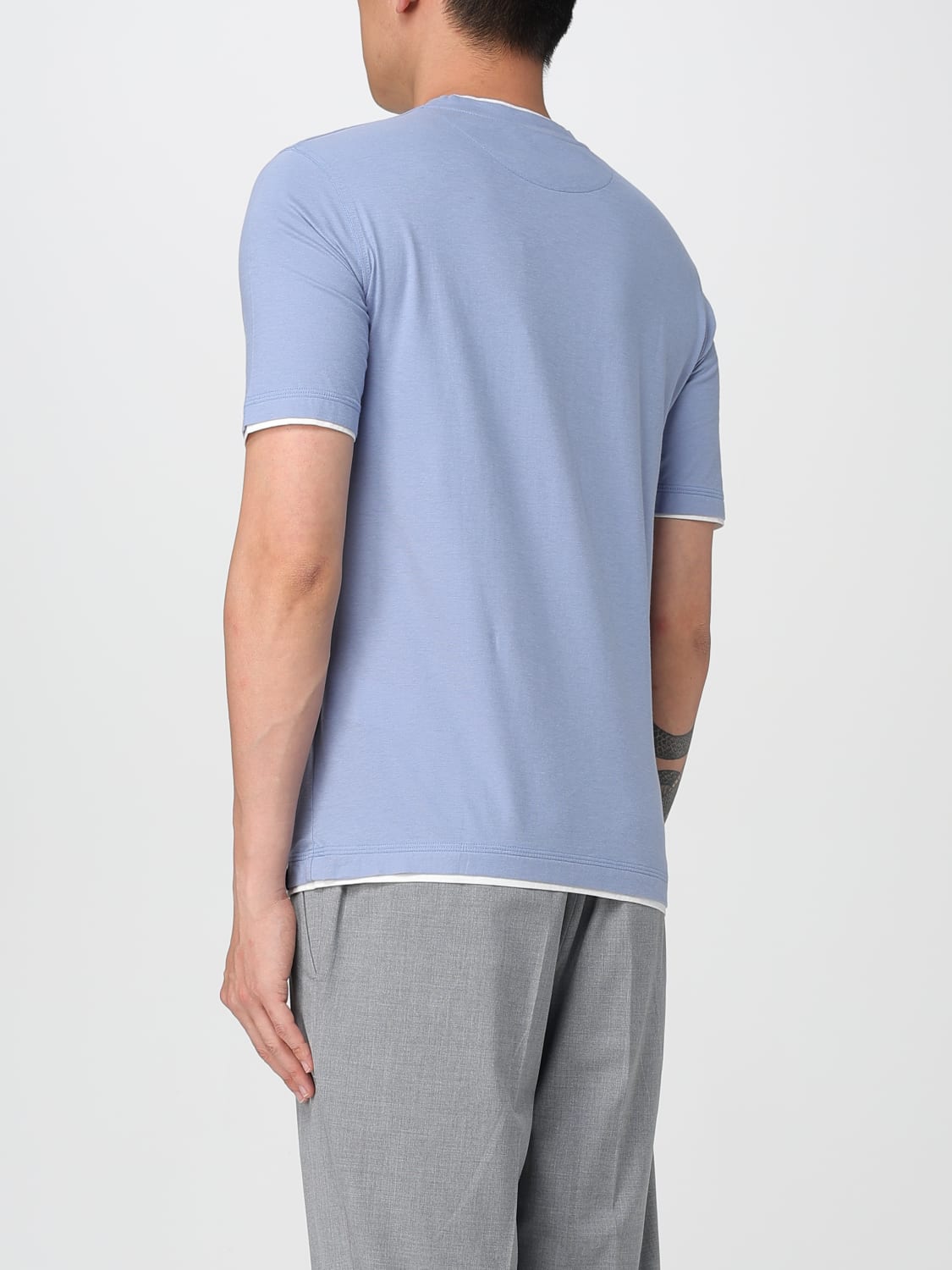 Tシャツ・カットソー PAOLO PECORA Men T-shirt Navy F03241696 713 PAOLO PECORA: T-shirt men - Navy | Paolo Pecora t-shirt