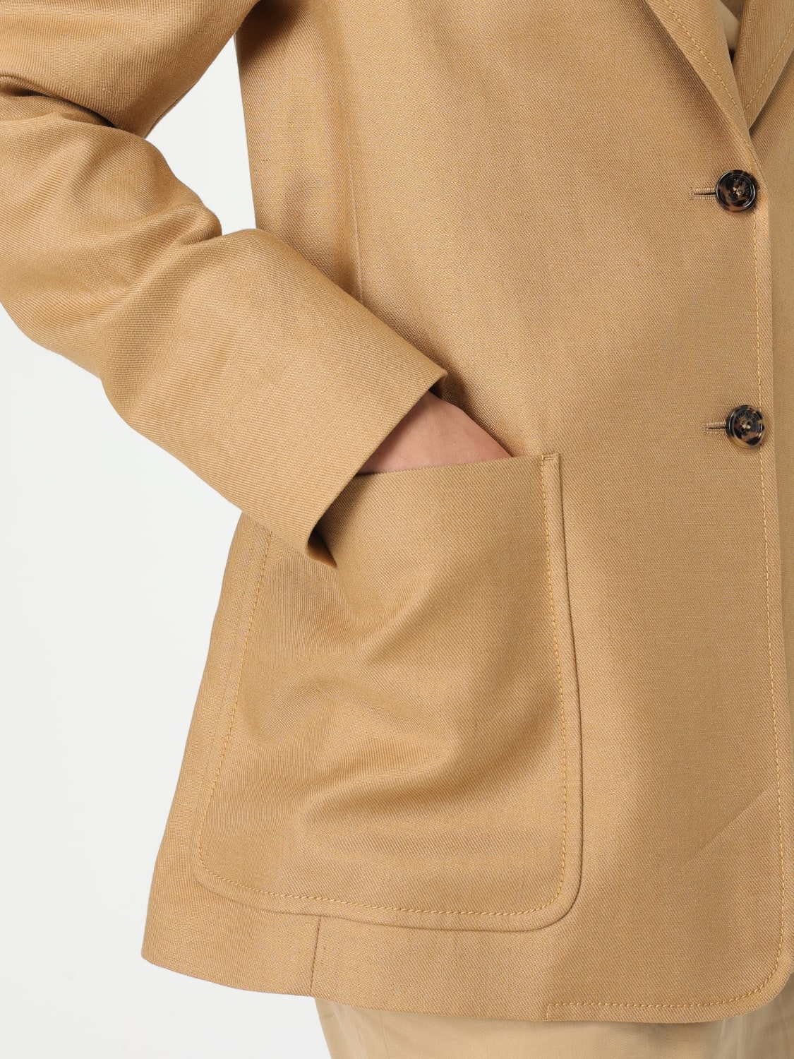 MAX MARA CHAQUETA: Americana mujer Max Mara, Marrón - Img 4