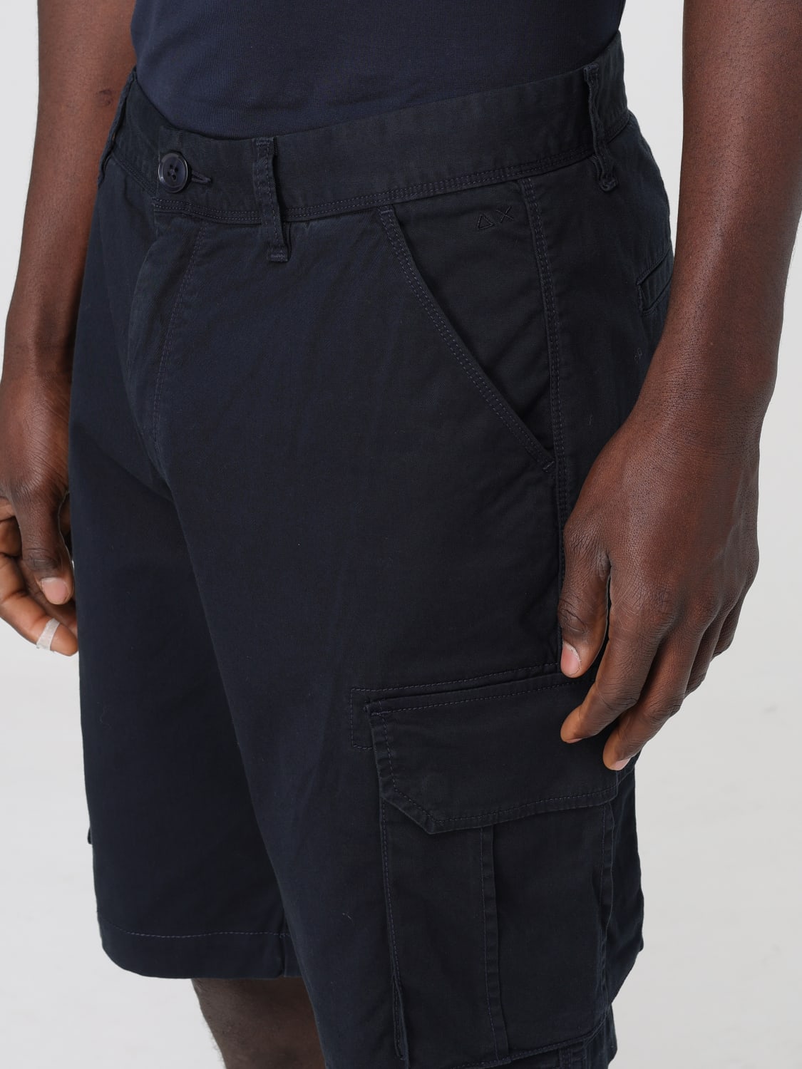 SUN68 SHORTS: Short men SUN68, Blue - Img 3