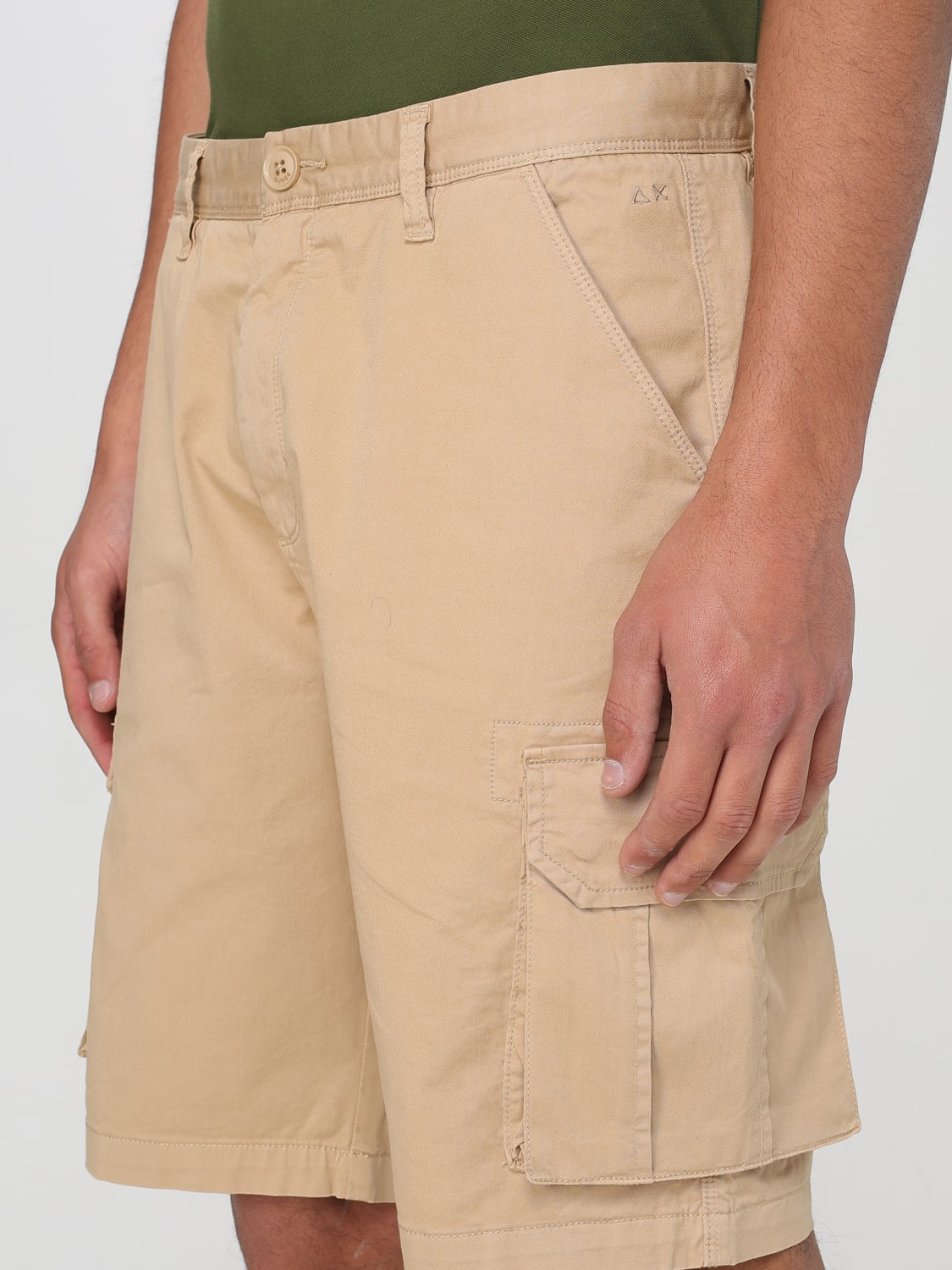 SUN68 SHORTS: Shorts herren SUN68, Beige - Img 3