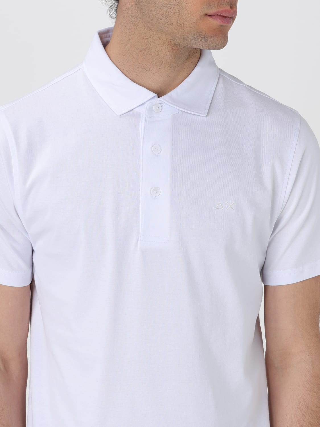 Tシャツ・カットソー SUN68 Men T-shirt White A35135 01 SUN68: T-shirt men - White | SUN68 polo shirt A35135 online