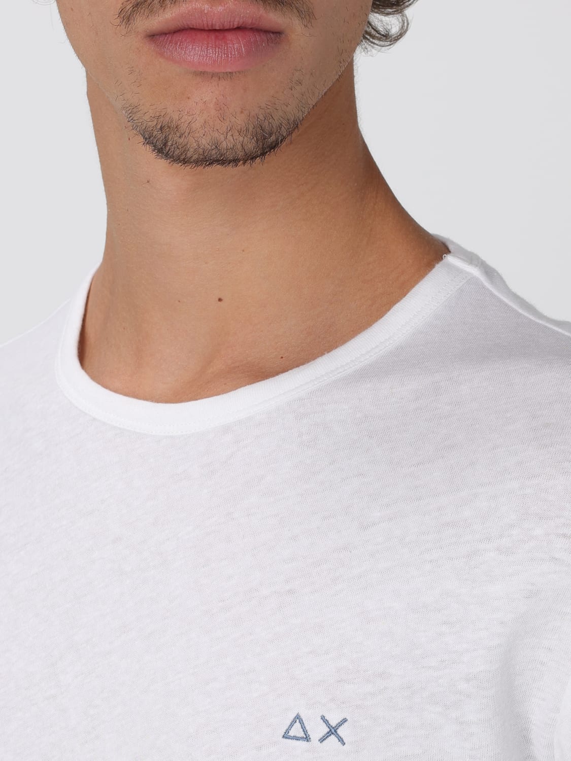 Tシャツ・カットソー SUN68 Men T-shirt White T35132 31 SUN68: T-shirt men - White | SUN68 t-shirt T35132 online at