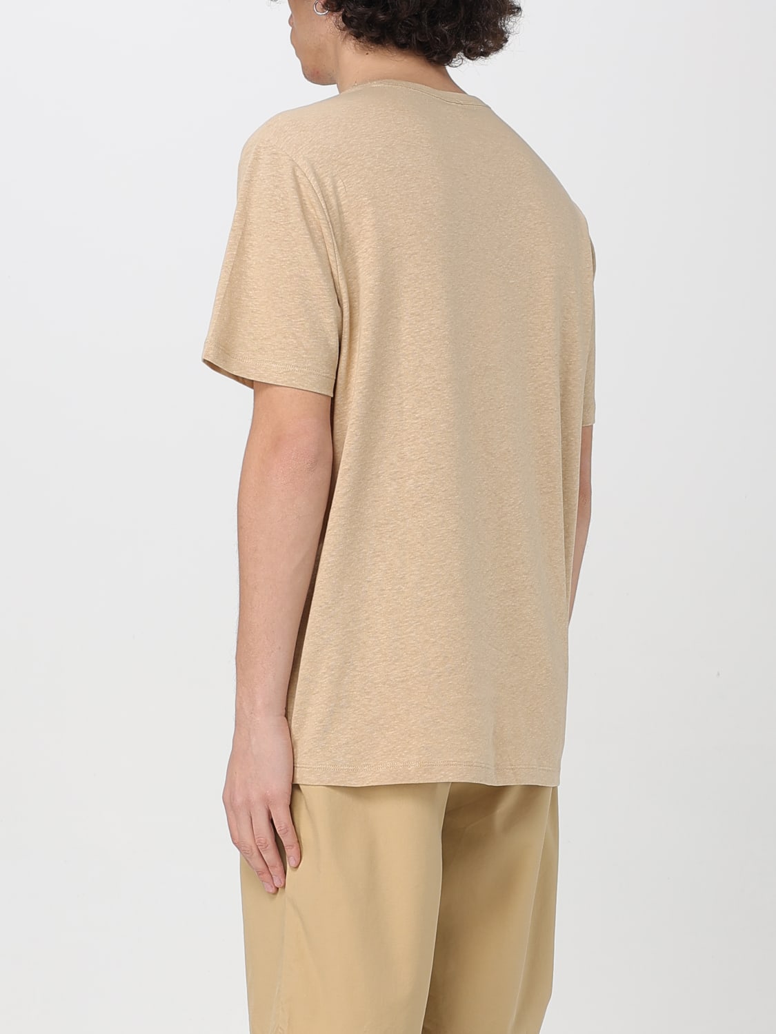 SUN68 T-SHIRT: T-shirt in cotone con logo SUN68, Sabbia - Img 2
