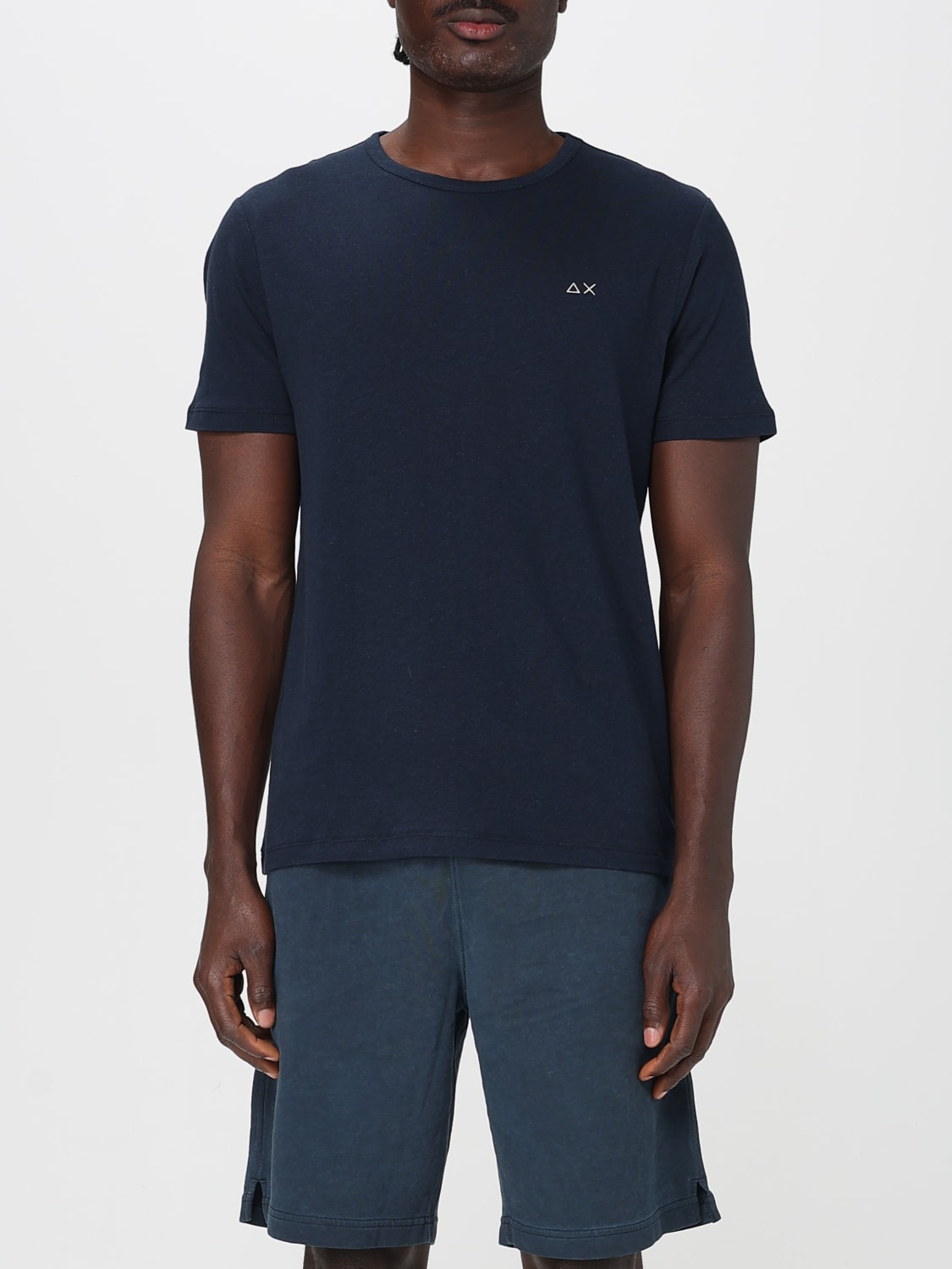 Tシャツ・カットソー SUN68 Men T-shirt Blue T35132 56 SUN68: T-shirt men - Blue 1 | SUN68 t-shirt T35132 online at