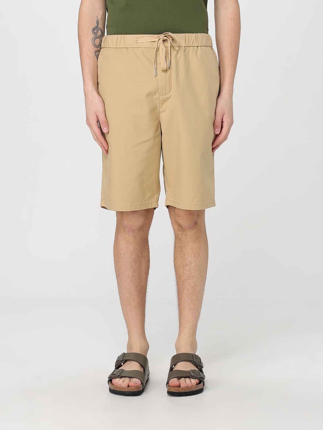 SUN68 SHORTS: Short men SUN68, Beige - Img 1