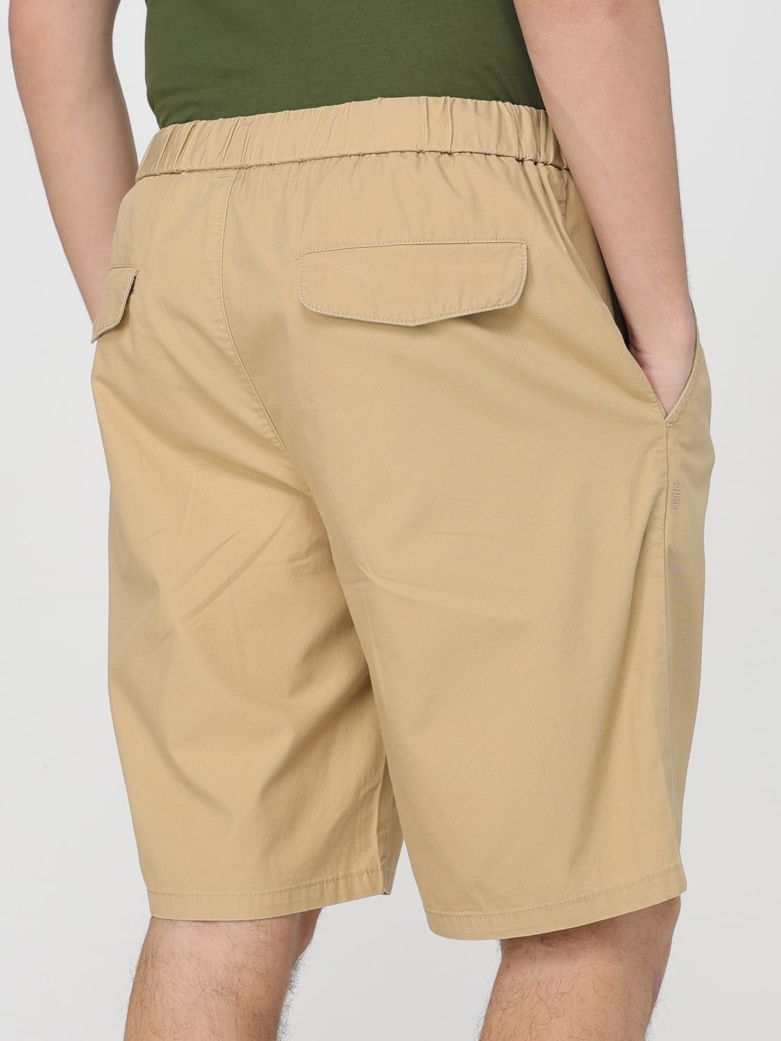 SUN68 SHORTS: Short men SUN68, Beige - Img 3