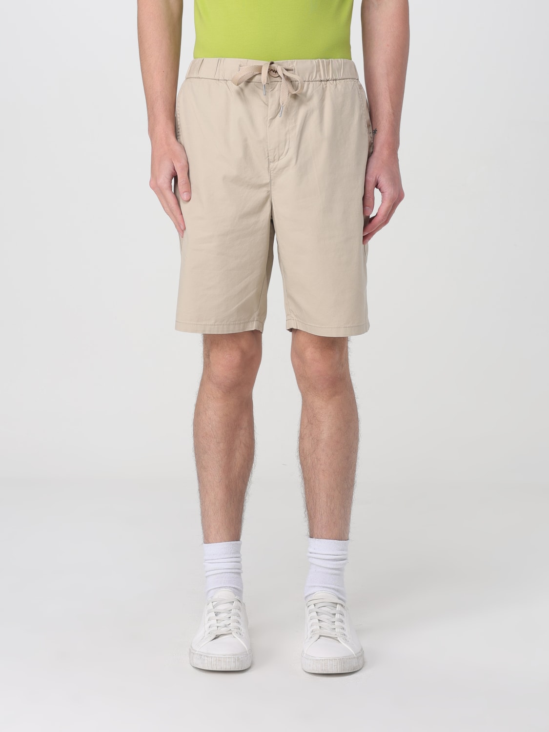 SUN68 PANTALONCINO: Pantaloncino SUN68 in cotone stretch , Corda - Img 1