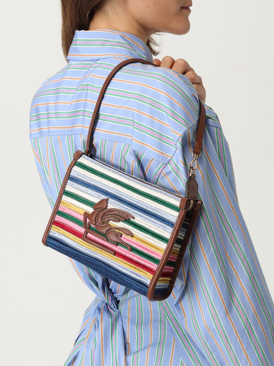 ハンドバッグ ETRO Woman Handbag Multicolor WP2C0014AE233 S9830 ETRO: Handbag woman - Multicolor | Etro shoulder bag