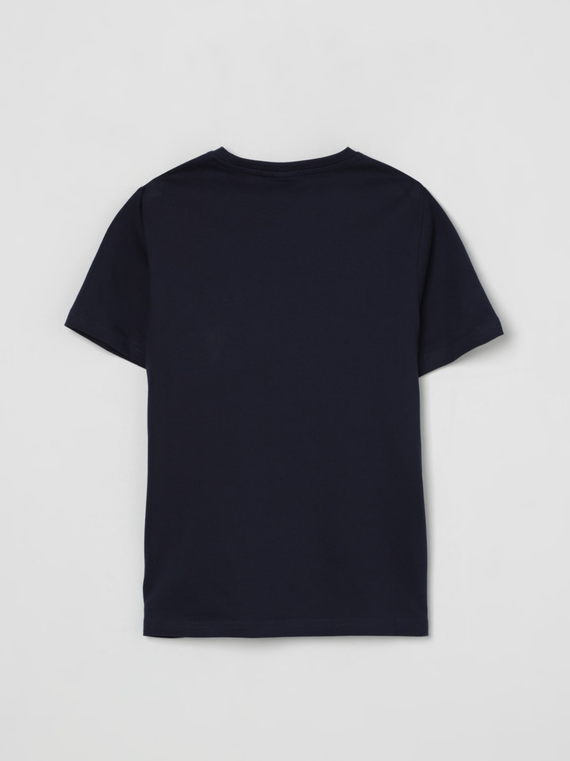 BOSS T-SHIRT: T-shirt enfant Boss, Bleu - Img 2