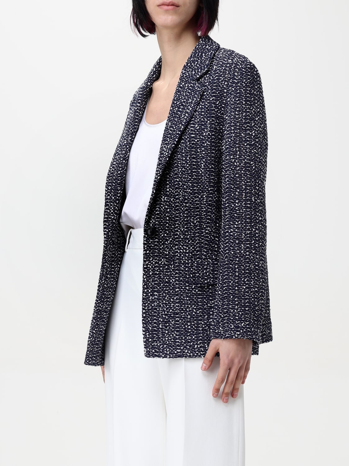 アウターその他 BOSS Woman Blazer Black 50537484 992 BOSS: women's blazer - Black | Boss blazer 50537484 online