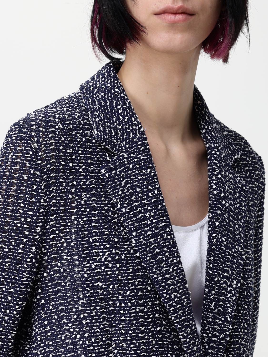 アウターその他 BOSS Woman Blazer Black 50537484 992 BOSS: women's blazer - Black | Boss blazer 50537484 online