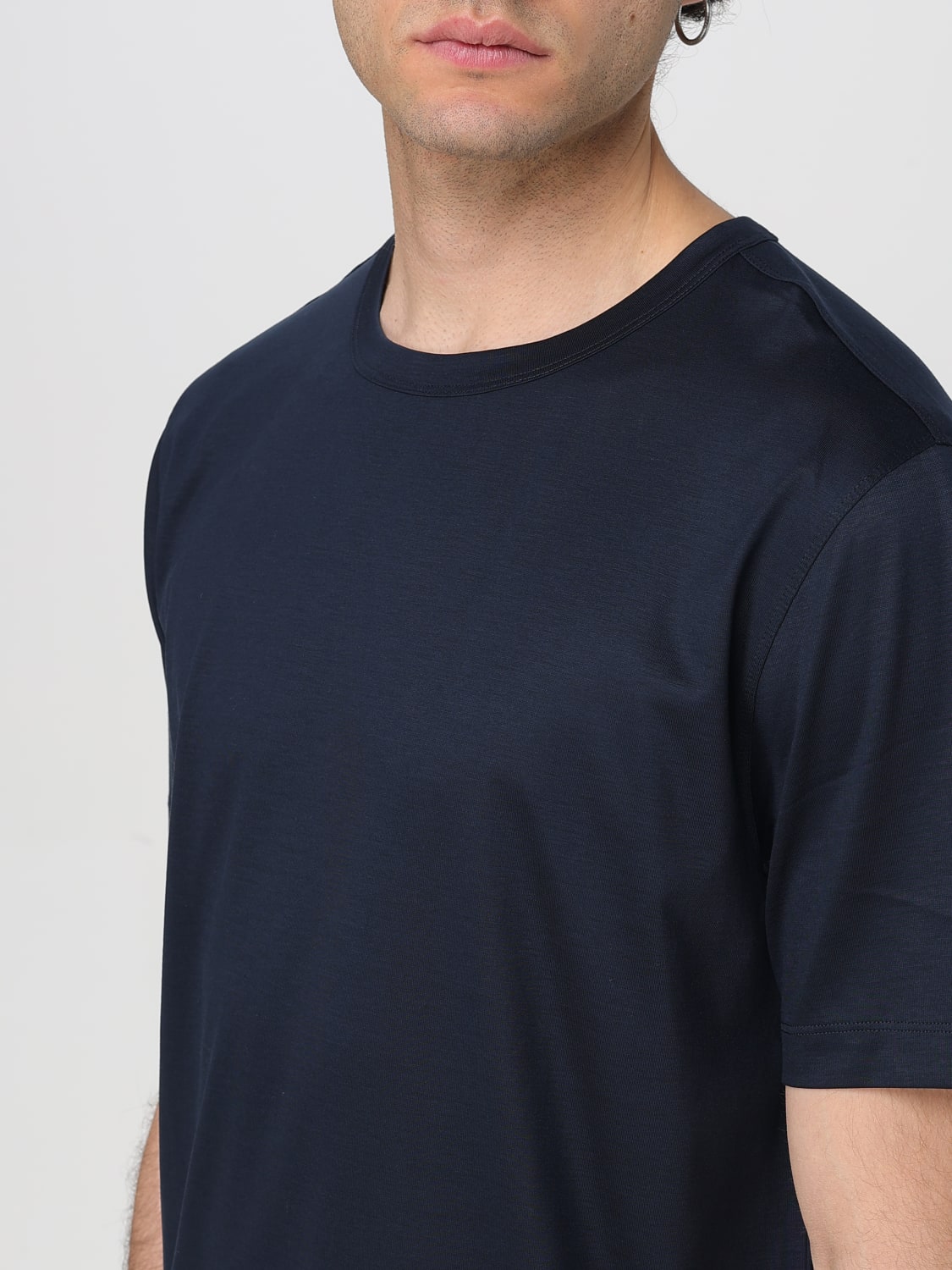 BOSS: T-shirt men - Blue 1 | Boss t-shirt 50513674 online at