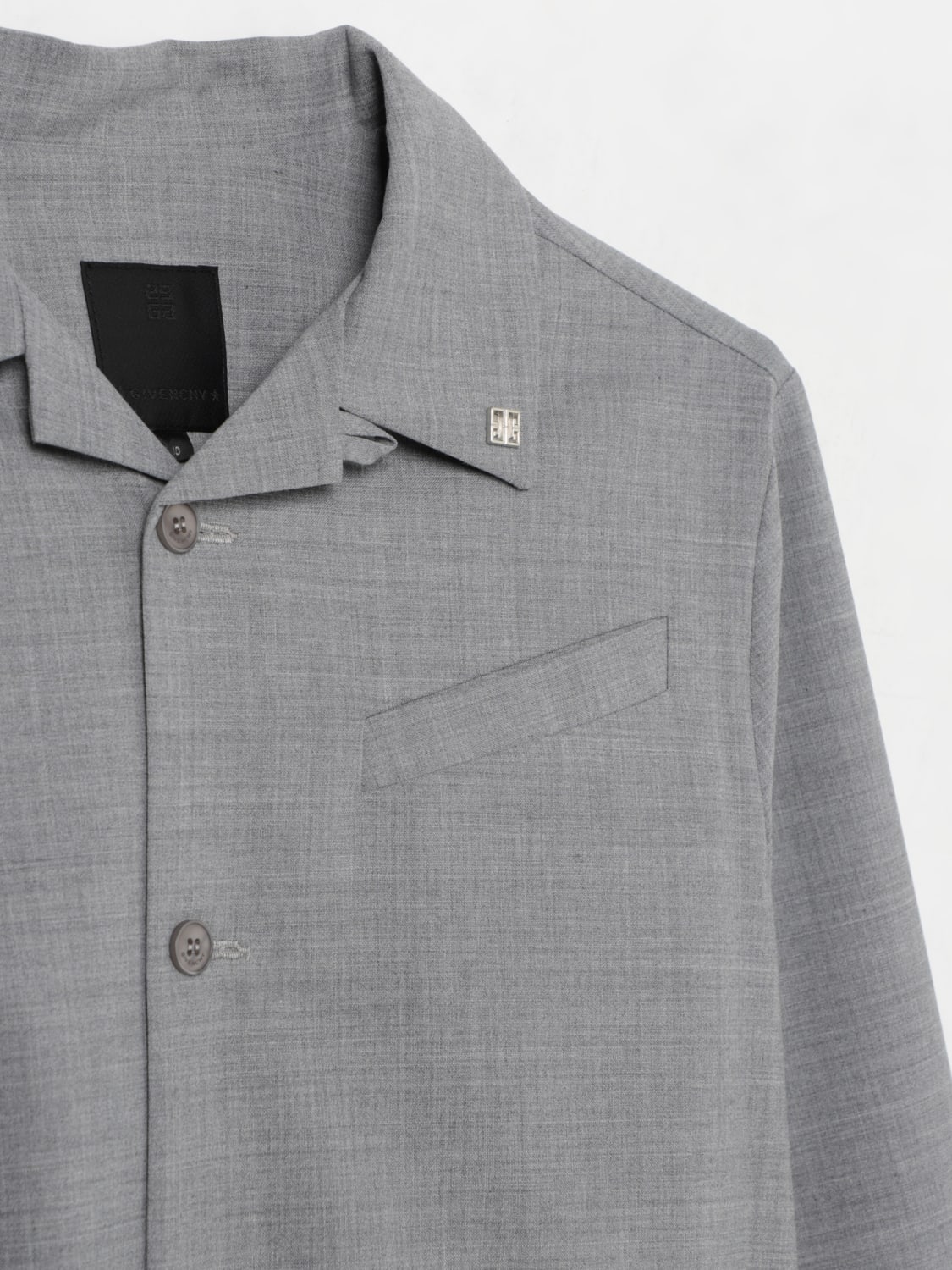 GIVENCHY HEMD: Hemd kinder Givenchy, Grau - Img 3