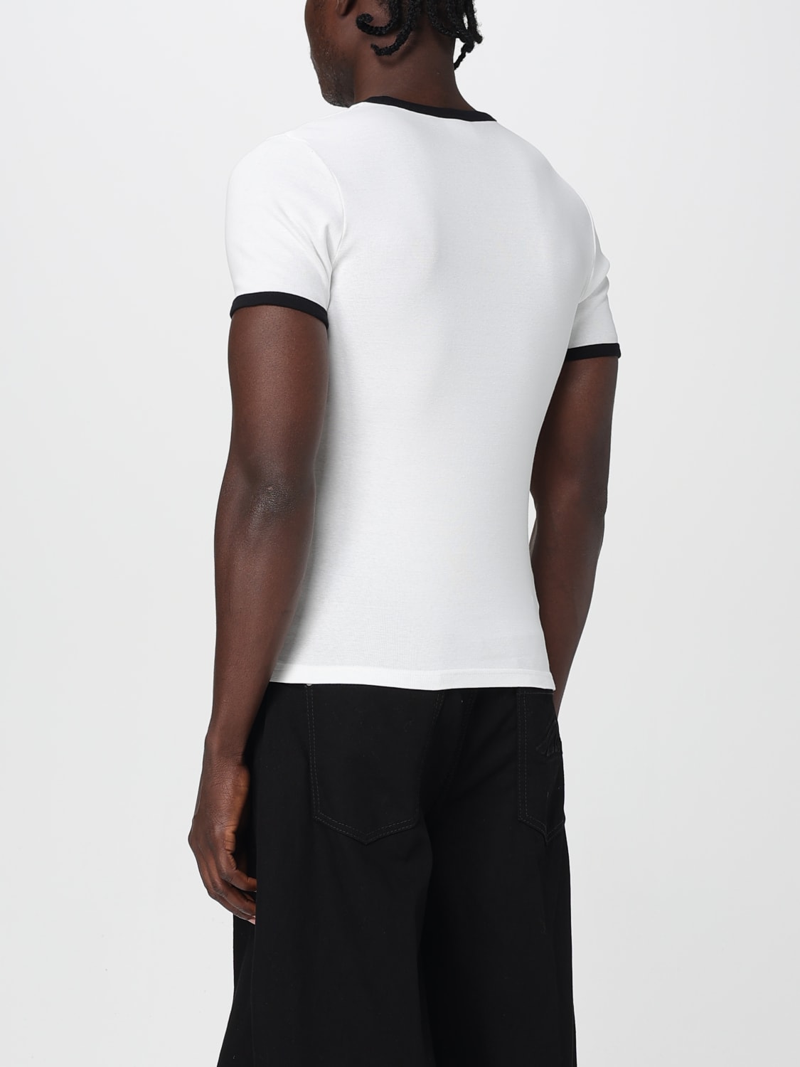Tシャツ・カットソー COURREGES Men T-shirt White VESJTS020JS0070 0098 COURRÈGES: T-shirt men - White | Courrèges t-shirt