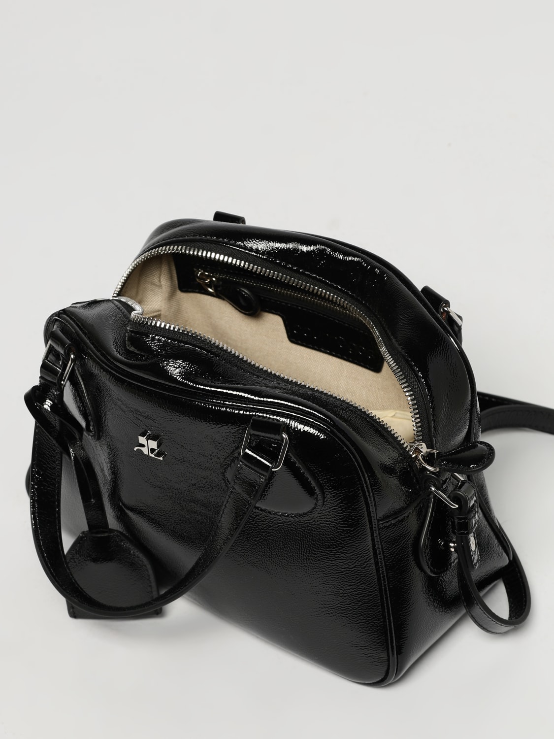 ハンドバッグ COURREGES Woman Handbag Black 125GSA133CR0043 9999 COURRÈGES: Handbag woman - Black | Courrèges handbag