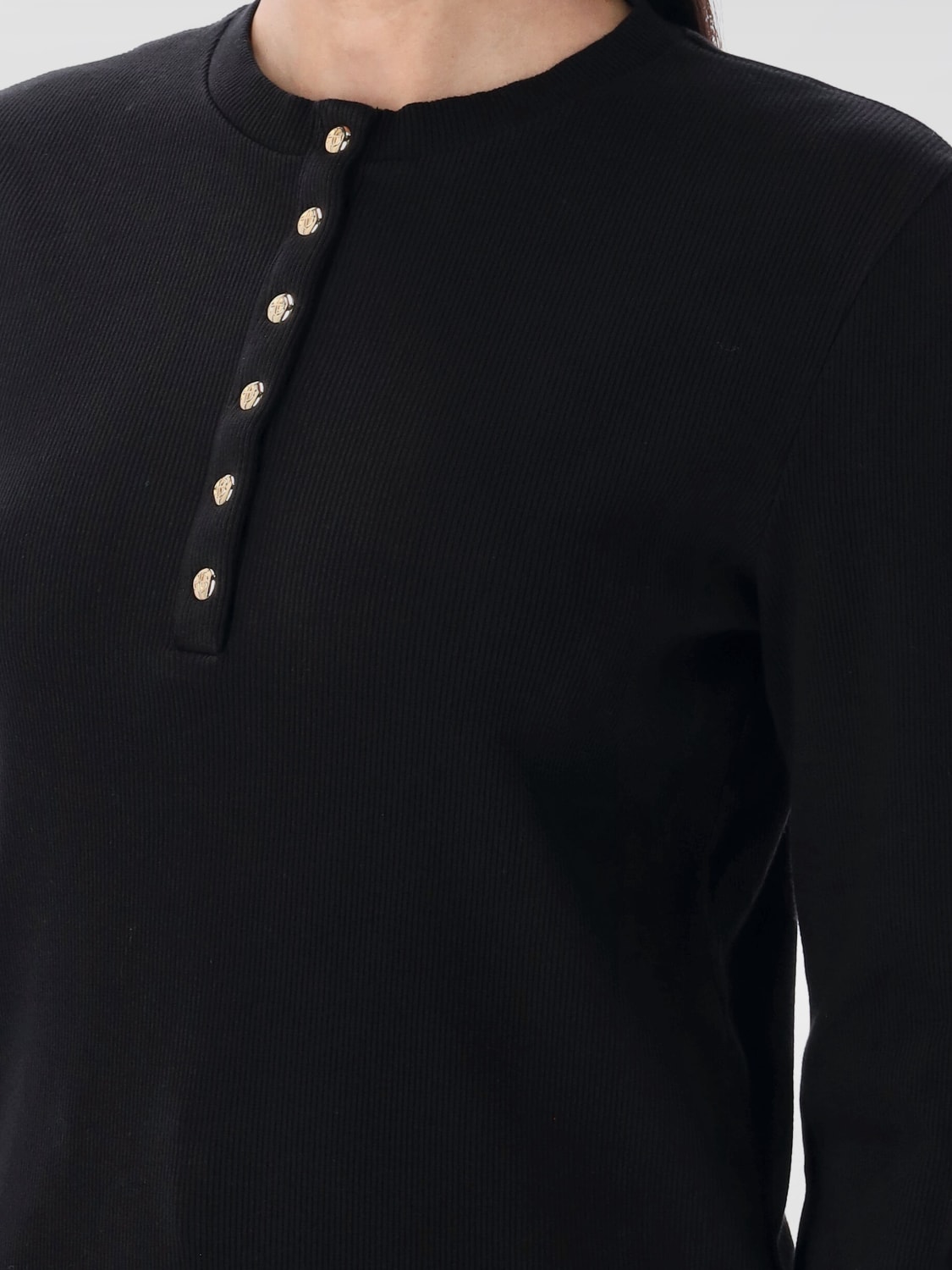 Tシャツ・カットソー ANINE BING Woman Polo Shirt Black A0810314 BLK26 ANINE BING: Shirt woman - Black | Anine Bing polo shirt