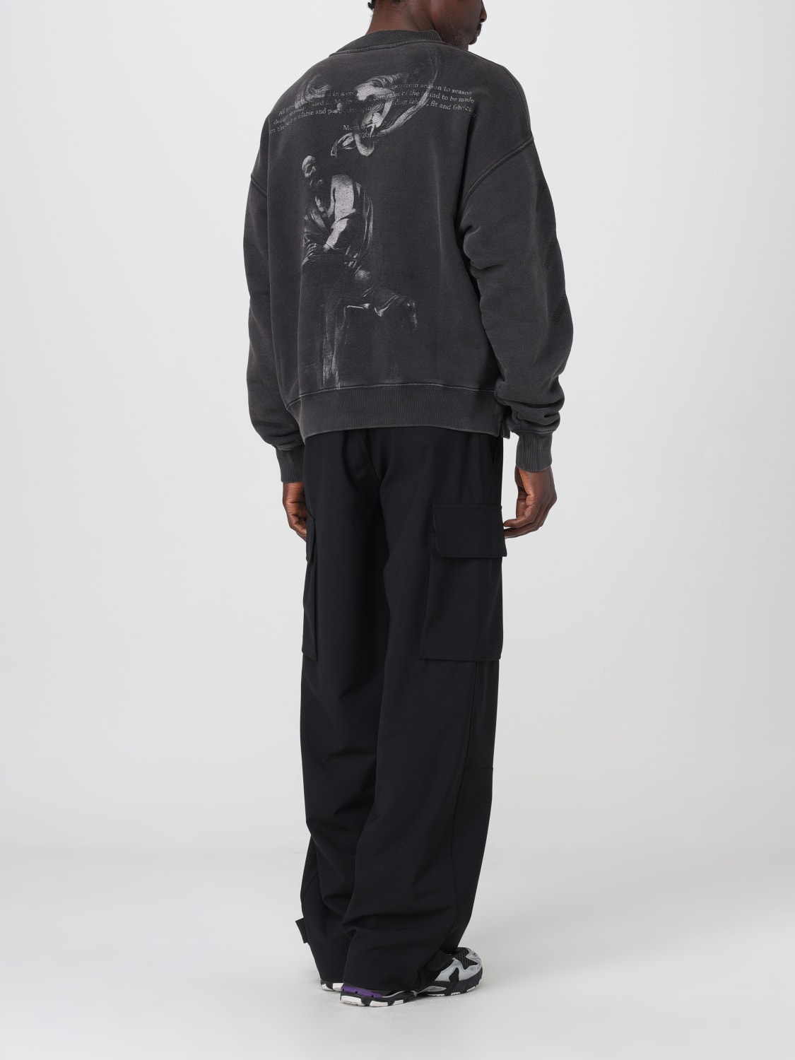 OFF-WHITE SWEATSHIRT: Sweatshirt men Off-white, Black - Img 2