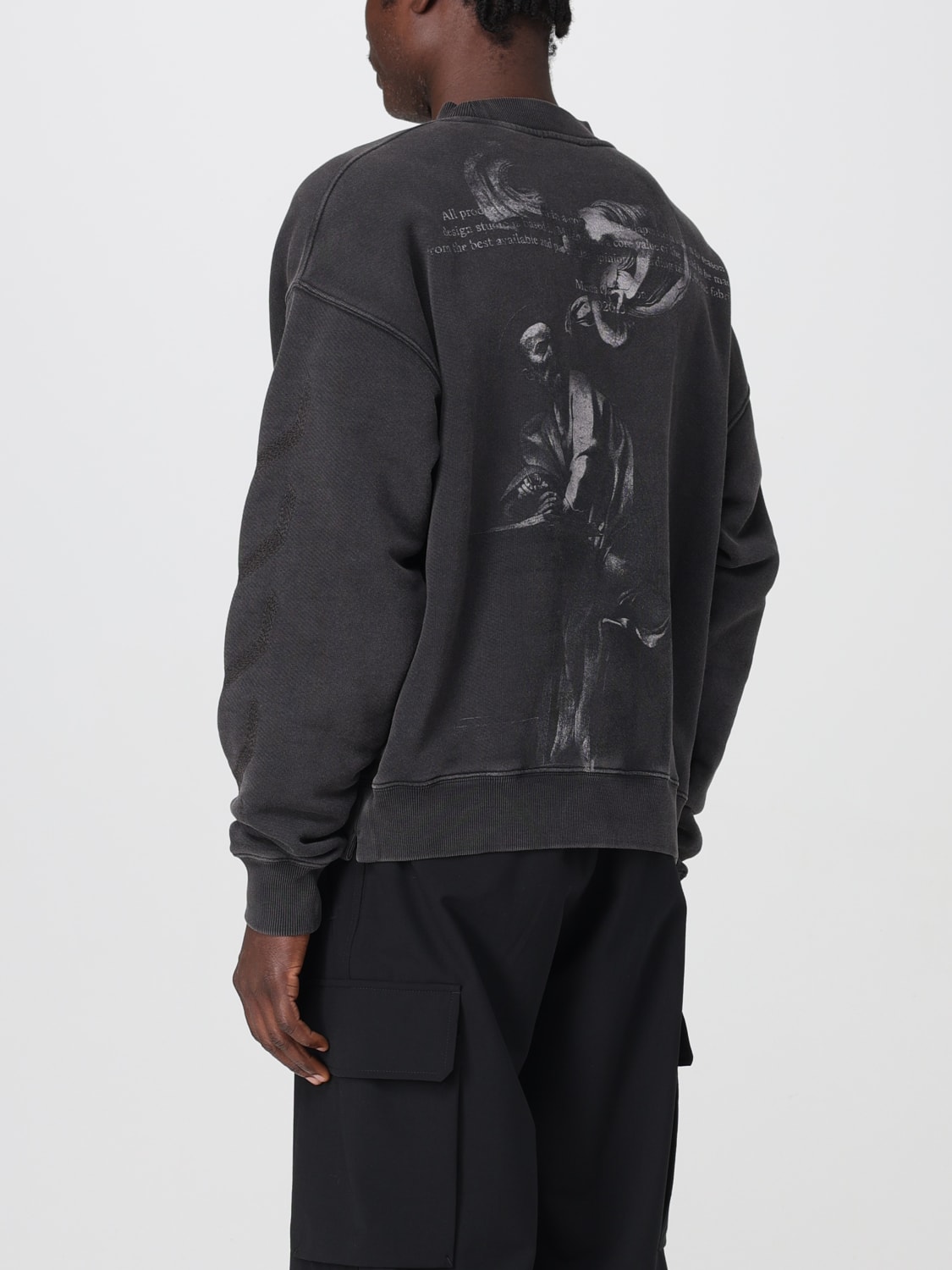 OFF-WHITE SWEATSHIRT: Sweatshirt men Off-white, Black - Img 3